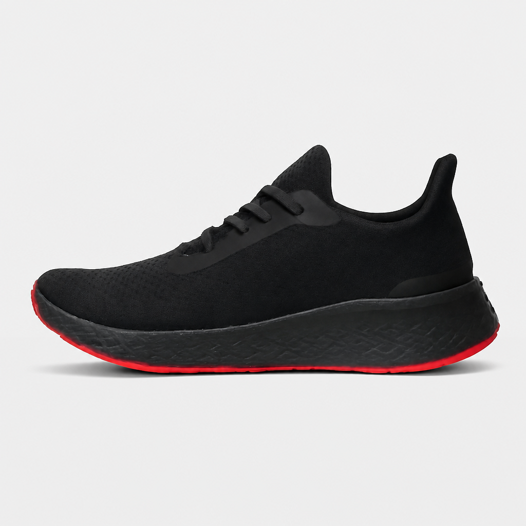 Black Running Sneakers with Boost