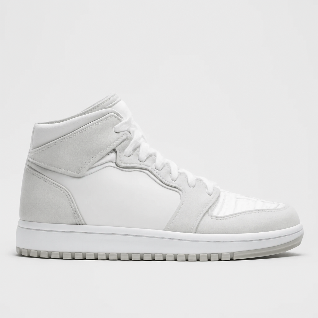 Light Iron Ore Mid Sneakers