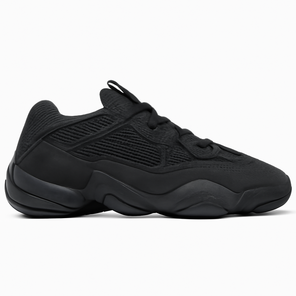 Utility Black Chunky Sneakers