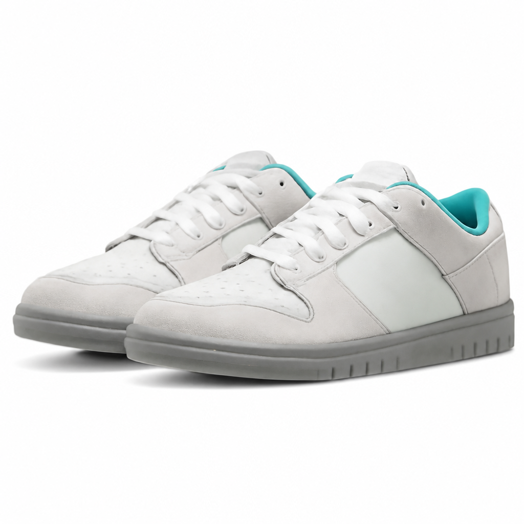 Light Blue Low-Top Sneakers