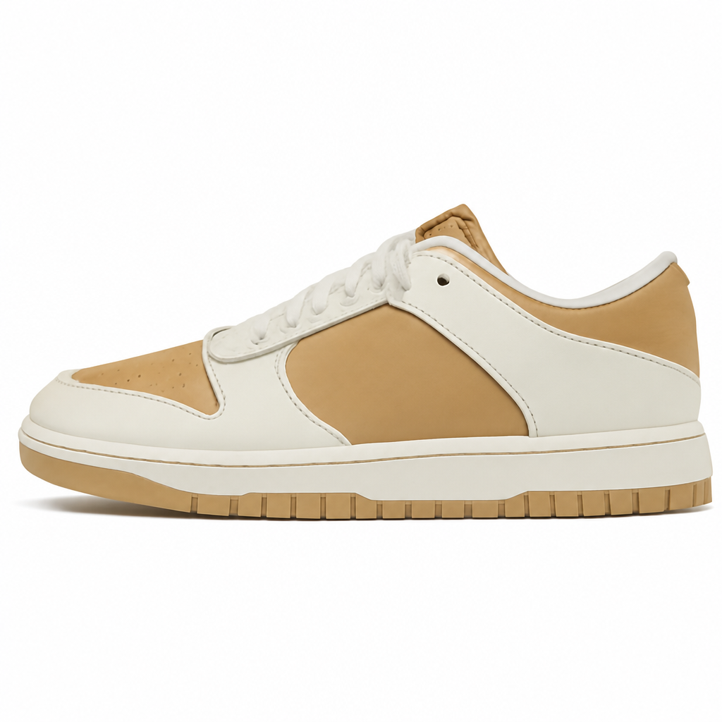 Beige Low-Top Sneakers