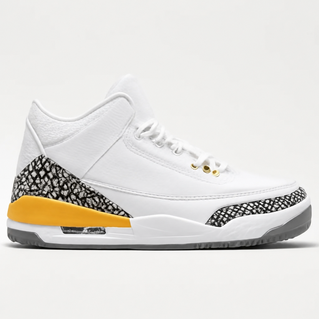 Laser Orange Retro Sneakers