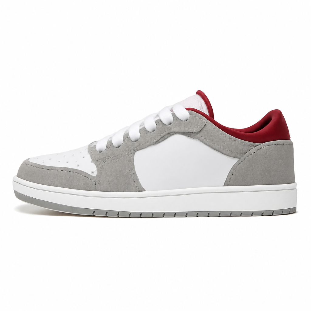 Light Smoke Grey Low Top Sneakers