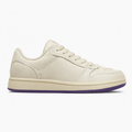 Cream White Low-Top Sneakers