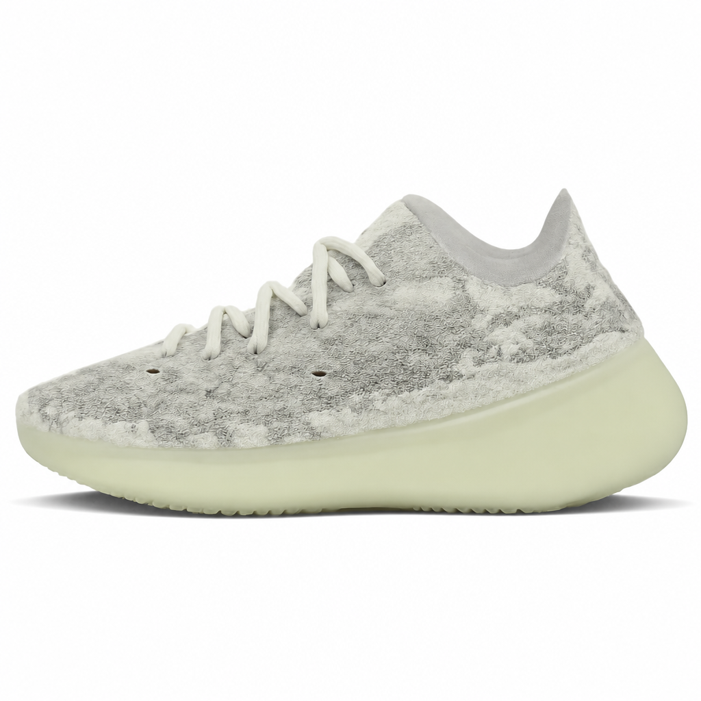 Grey Camouflage Knit Sneakers