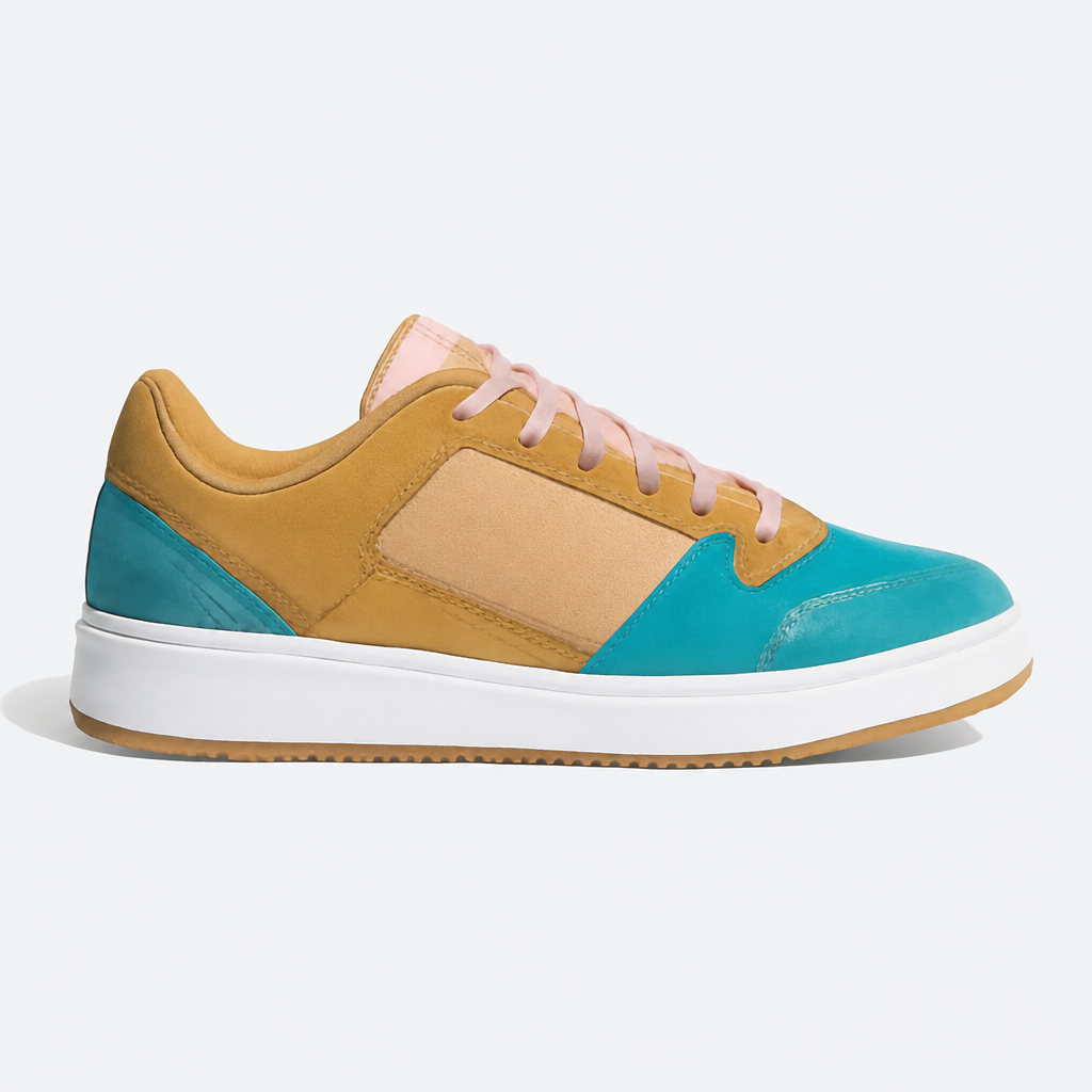 Low Top Pink Sneakers