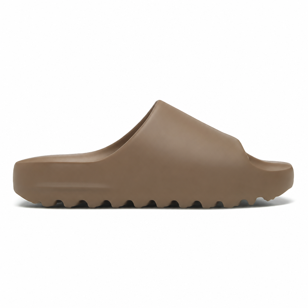 Black Foam Slide Sandals