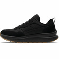Black Dual-Layer Sneakers
