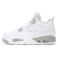 White and Grey Sports Sneakers