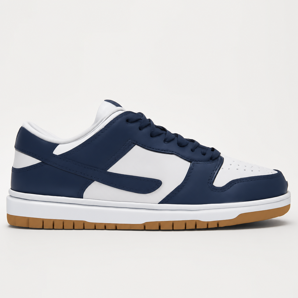Light Blue Low-Top Sneakers