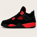 Red and Black Retro Sneakers