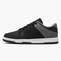 Black and Smoke Grey Low Top Sneakers