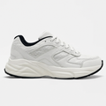 White and Black Running Shoes