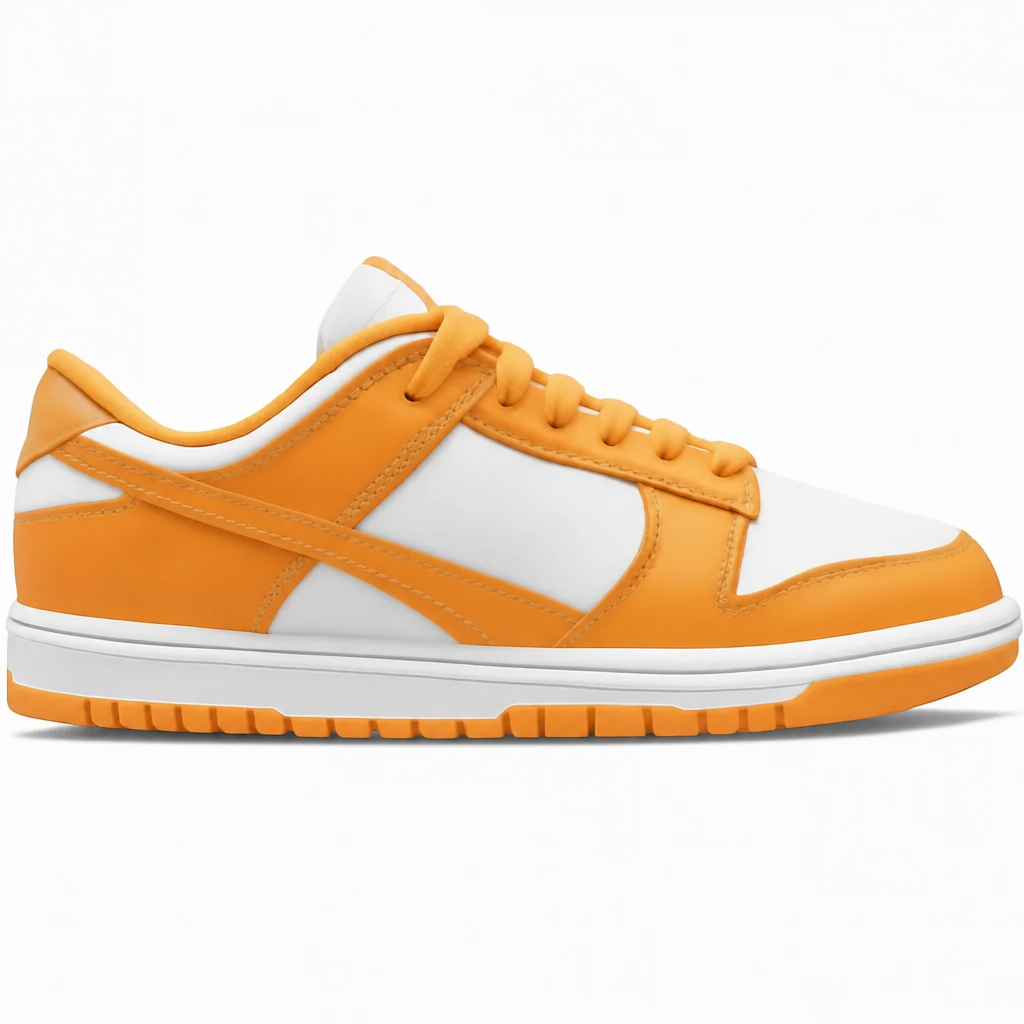 Laser Orange Low Top Sneakers