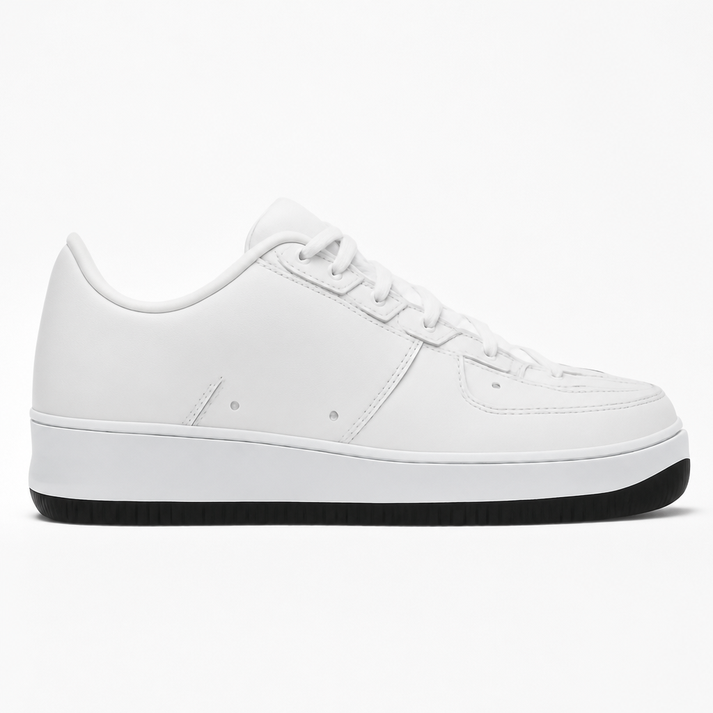 White Multi-Color Sneaker