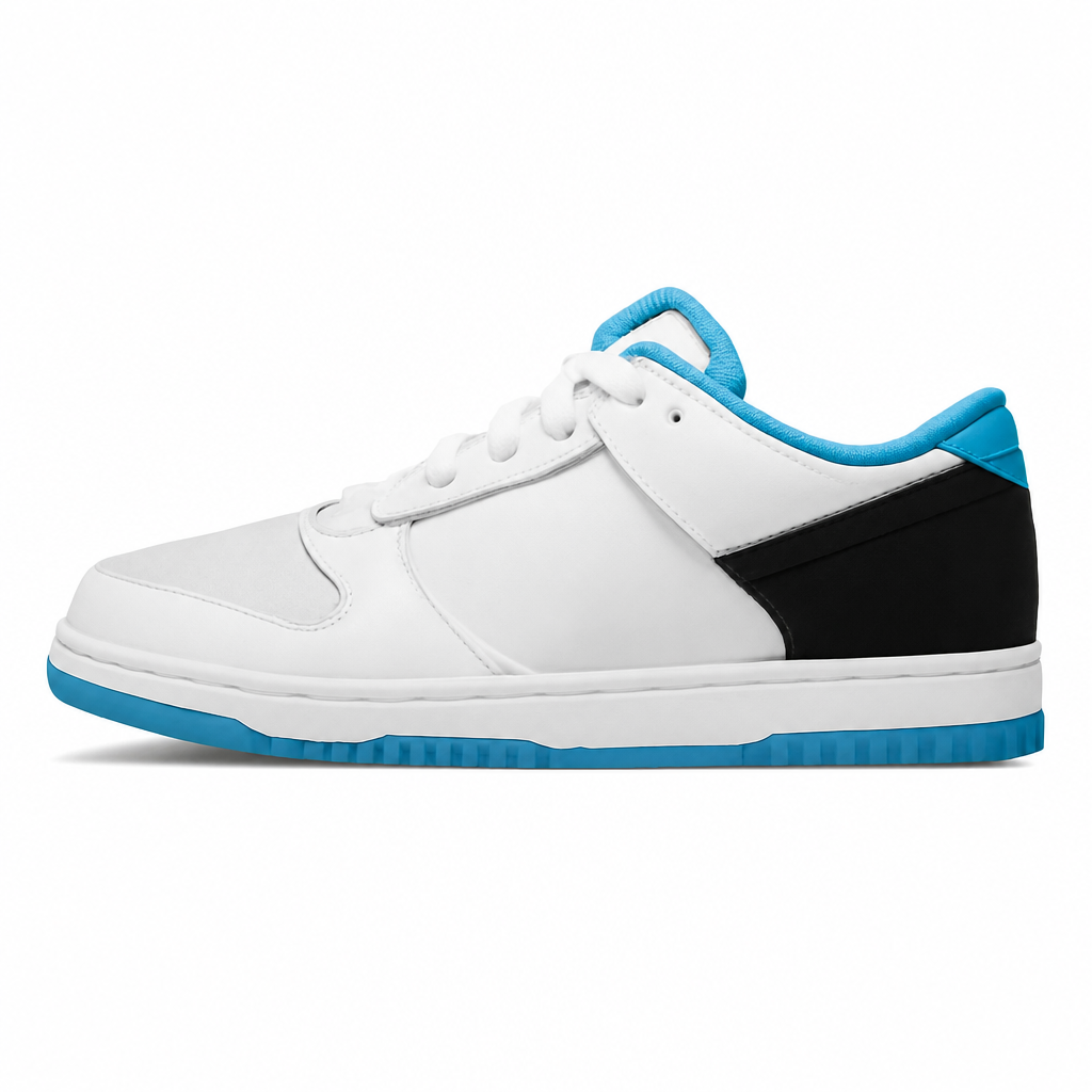 Laser Blue Low-Top Sneakers