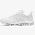 Triple White and Wolf Grey Sneakers