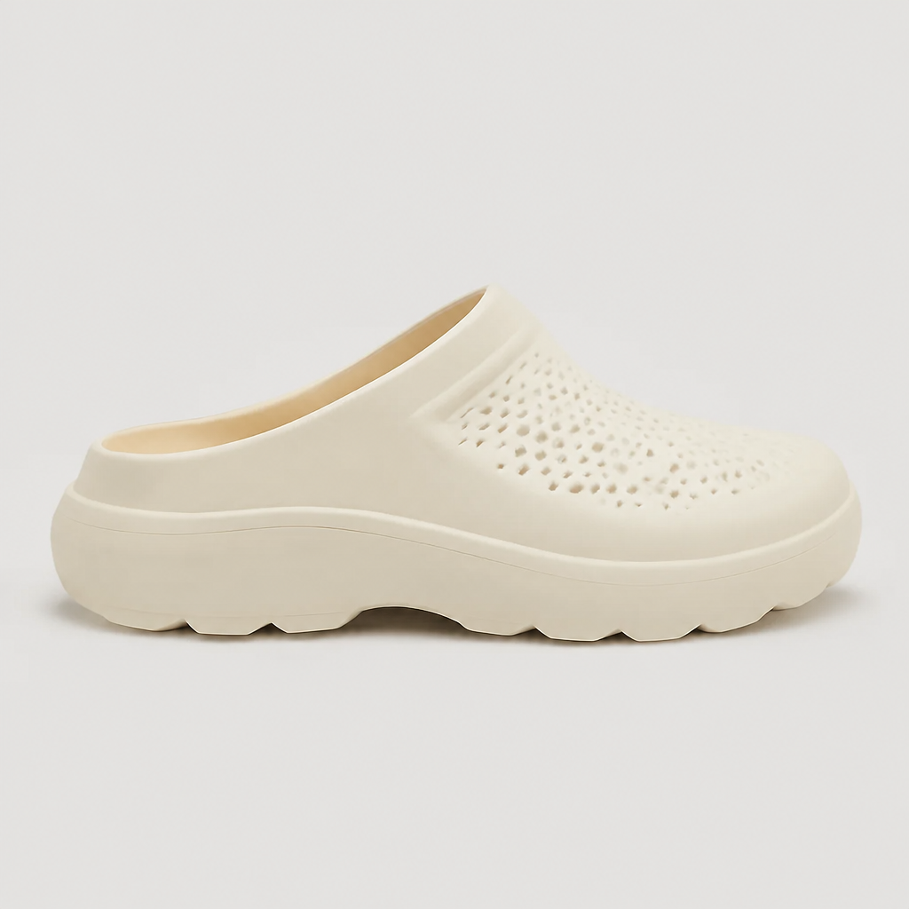 Sail White Slide Sandals