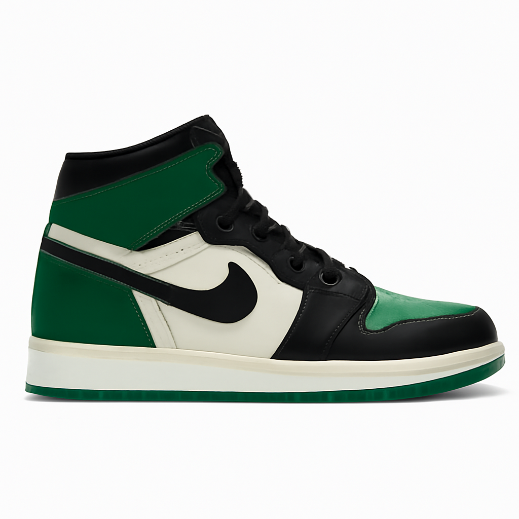 Pine Green High Top Sneakers