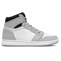 Ice Blue Mid-Top Sneakers