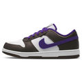 Purple and Mocha Low-Top Sneakers
