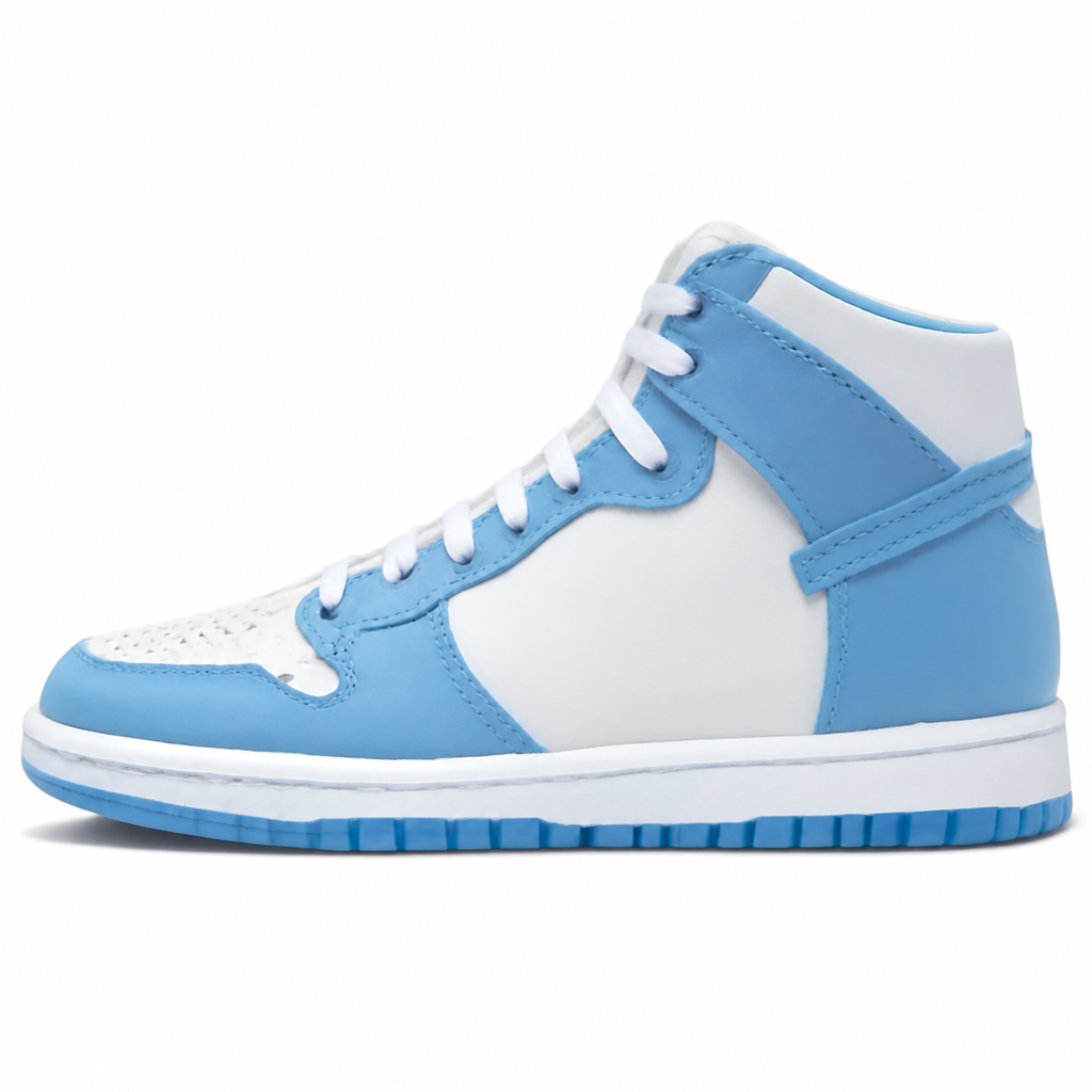 University Blue High-Top Sneakers