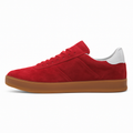 Scarlet Indoor Sneakers with White Accents