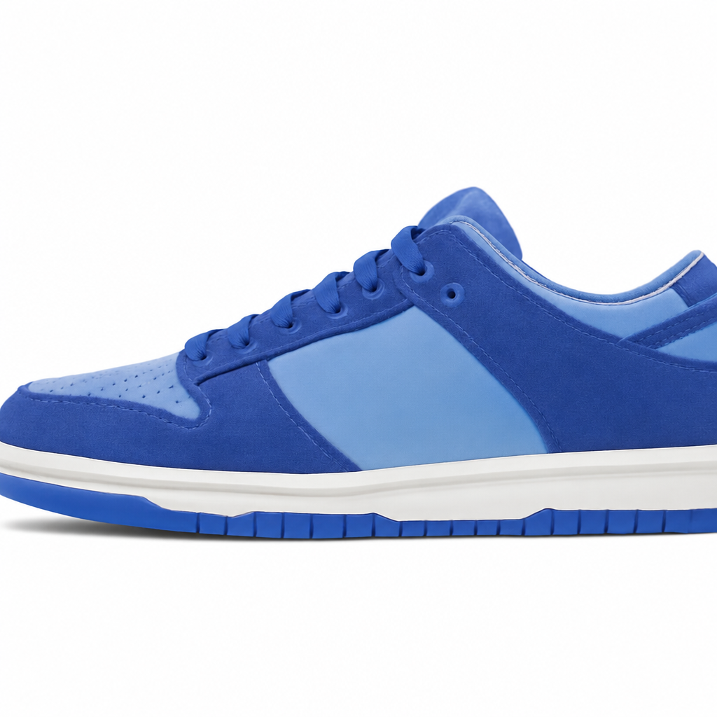 Blue Raspberry Low-Top Sneakers