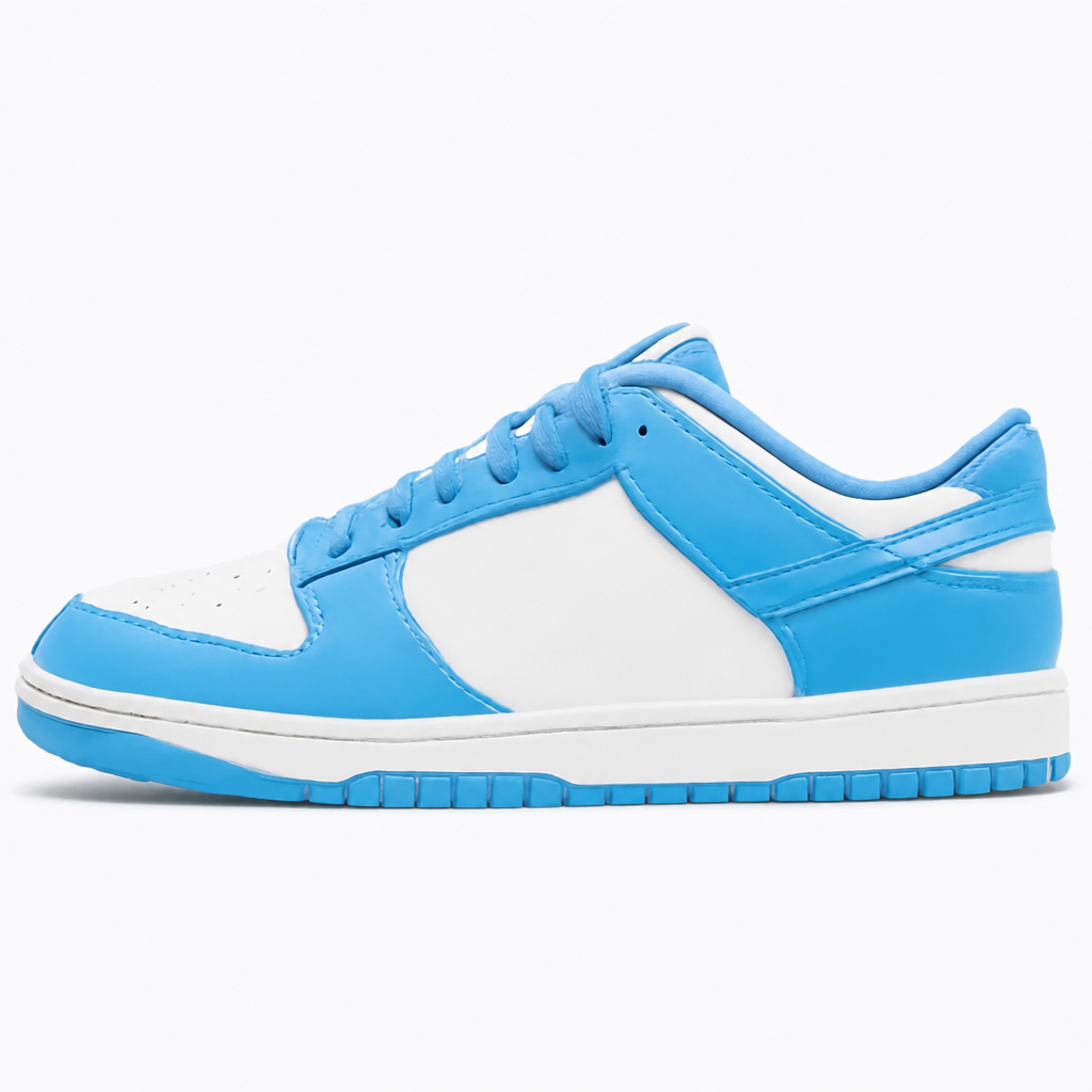 Light Blue Low-Top Sneakers