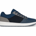Obsidian Blue Suede Low Sneakers