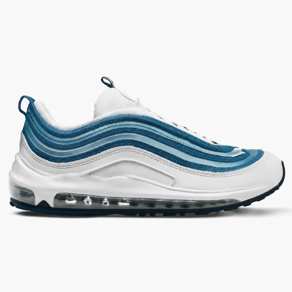 White Nightshade Teal Sneakers