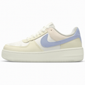 White and Glacier Blue Sneaker