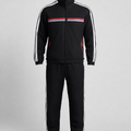 Red and Black Athletic Tracksuit