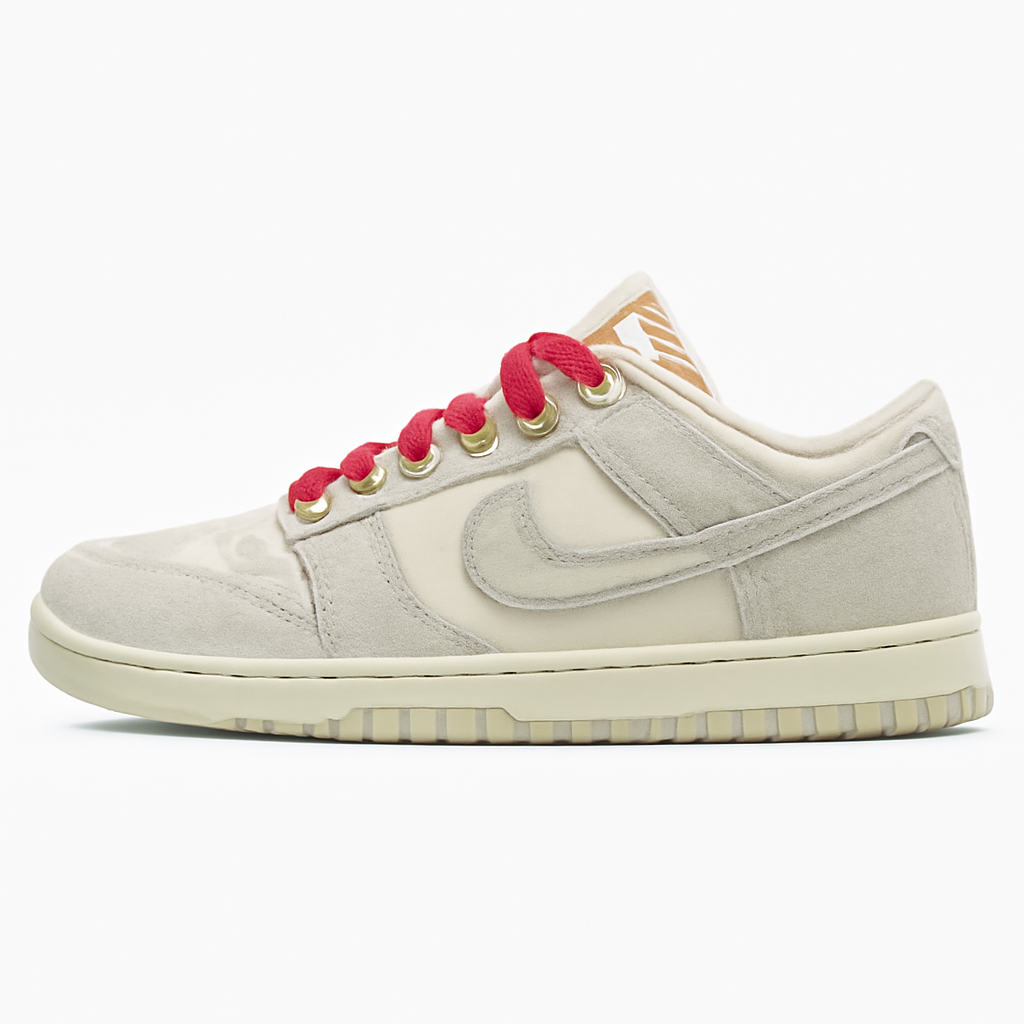 Off White Low-Top Sneakers