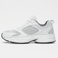 White Silver Navy Sneakers