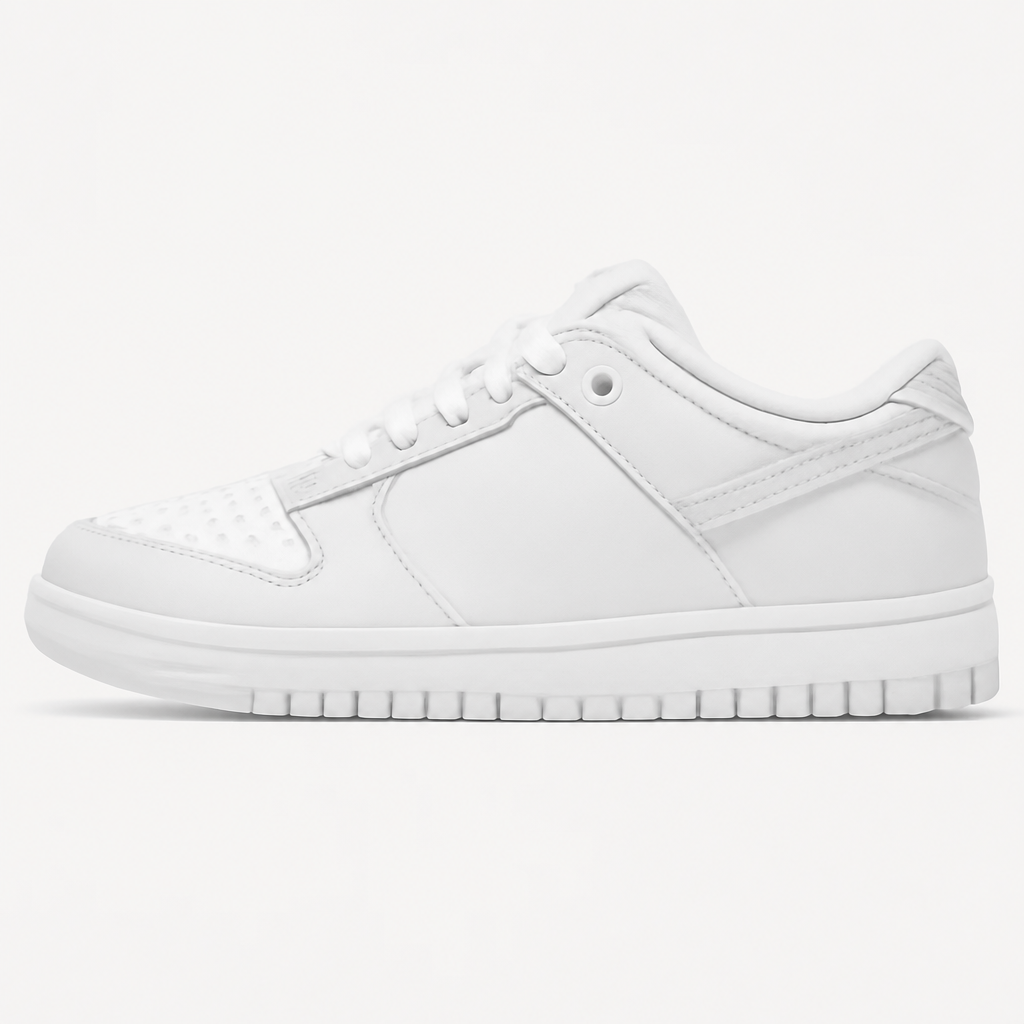 Light Gray Low-Top Sneakers