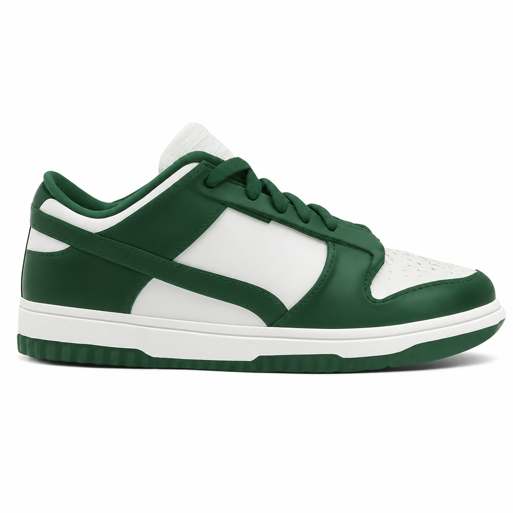 Gorge Green and Midnight Navy Low Top Sneakers