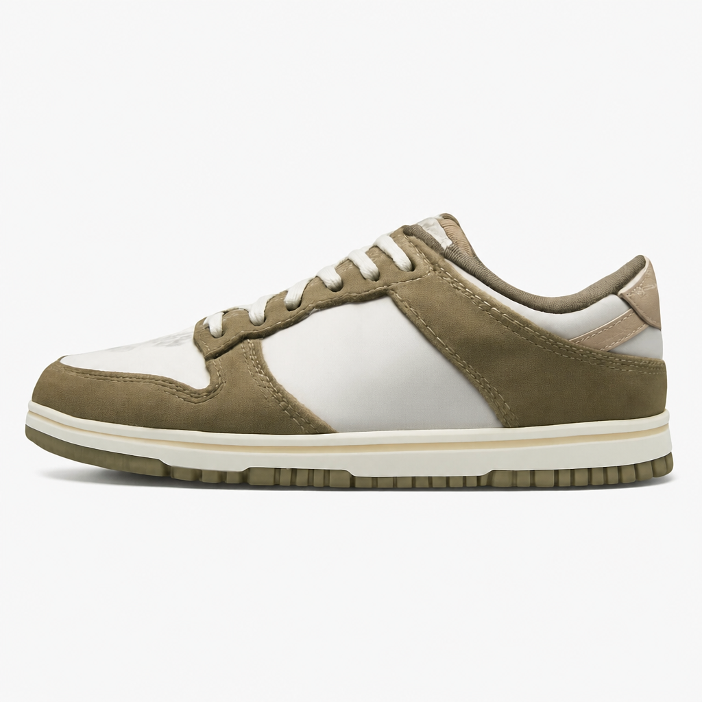 Medium Olive Canvas Sneakers