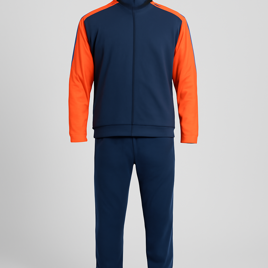 Navy Blue Sports Tracksuit
