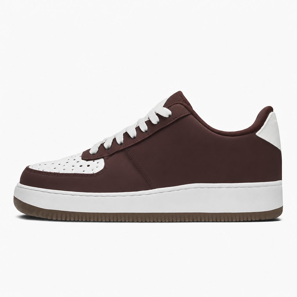 Low Top Dark Brown Sneakers