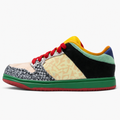 Multicolor Low-Top Skate Sneakers