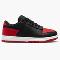 Black and Red Lowtop Sneakers