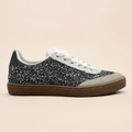Navy Blue Casual Soccer Sneakers