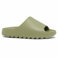 Light Olive Slip-On Sandals