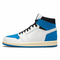 Military Blue High Top Sneakers