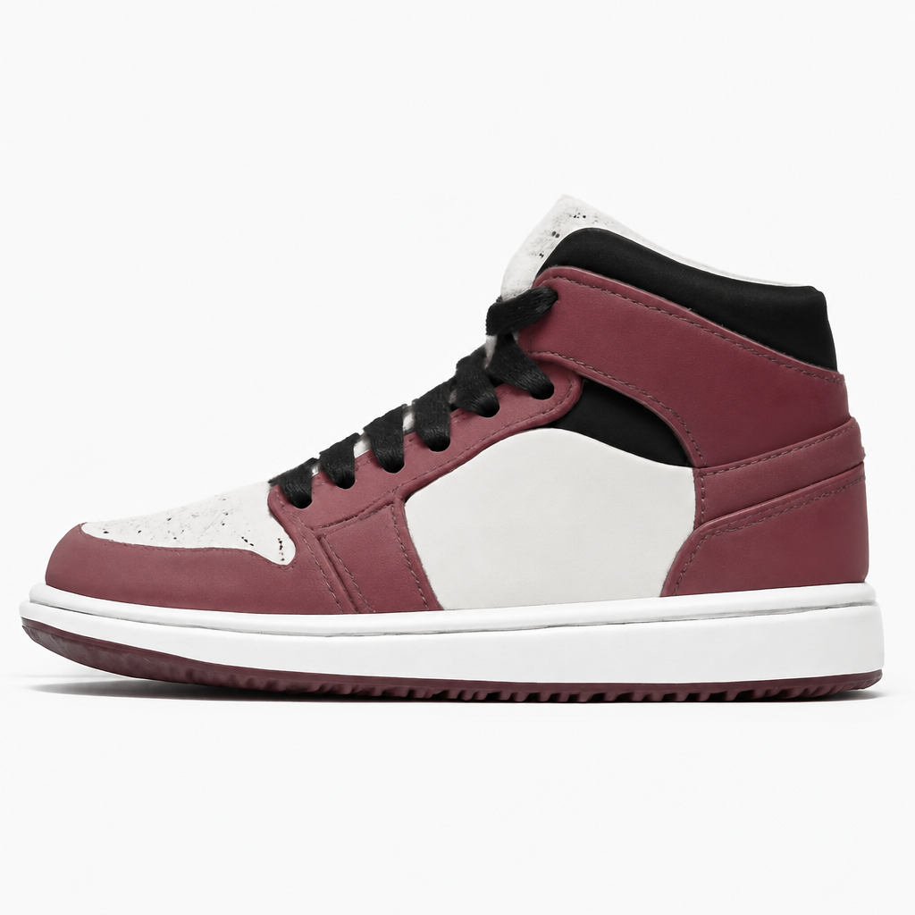 Light Mulberry Mid-Top Sneakers