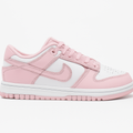 Pink Red White Low-Top Sneakers