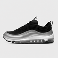 Black Silver Running Sneakers