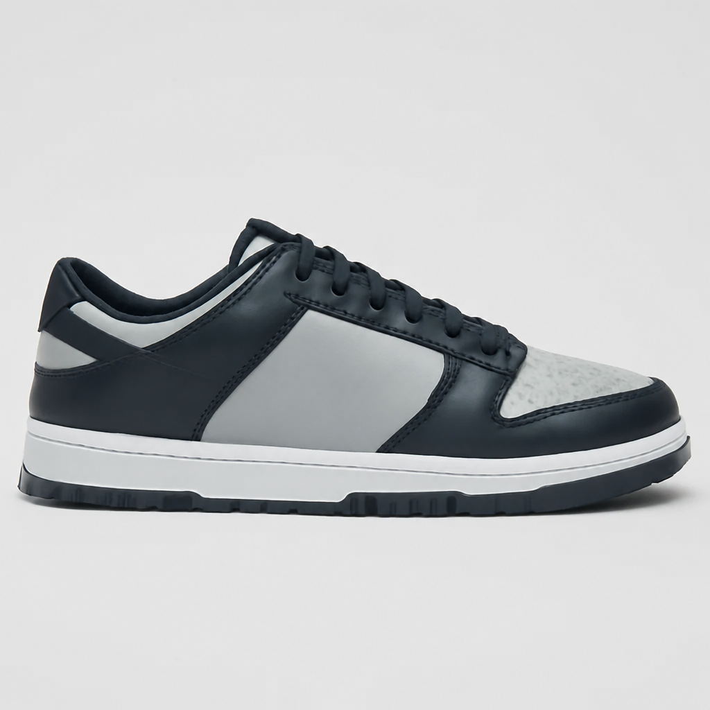 Dark Gray Low-Top Sneakers
