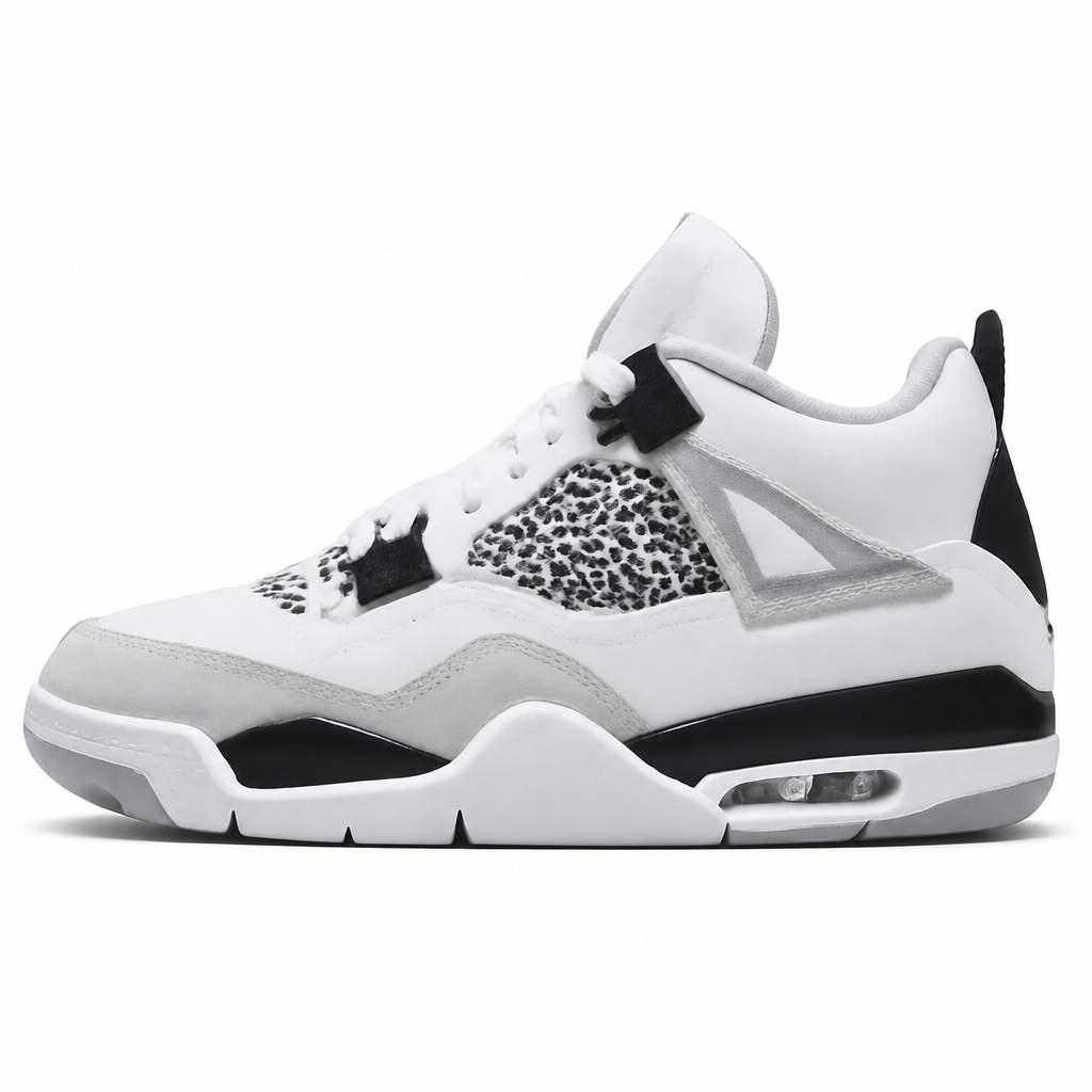 Military Black Retro Sneakers